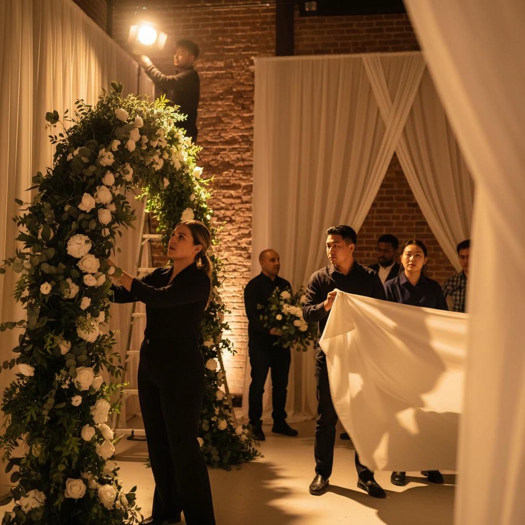 Trusted vendor partners at work